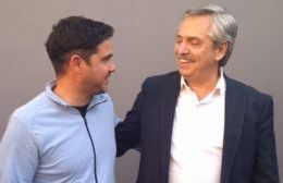 Rumbo a las PASO, Ricardo Bini estuvo con Alberto Fernández